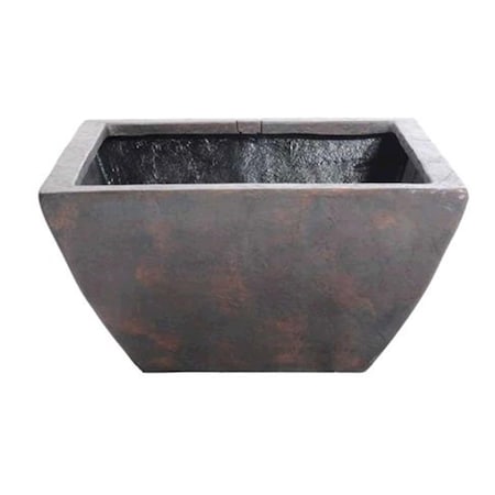Patio Pond - Square - Textured Gray Slate - Large